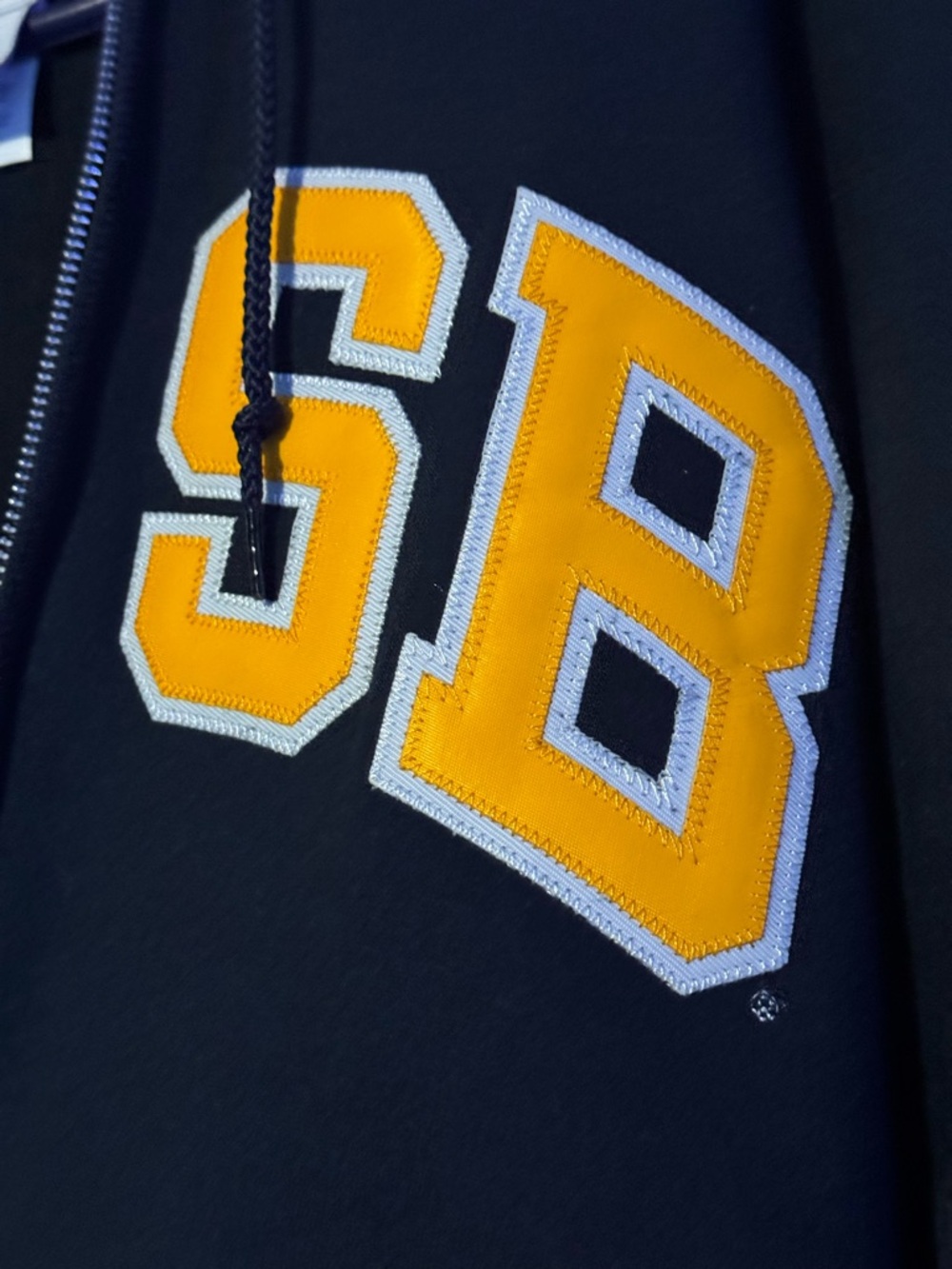 Champion UCSB Navy Blue Full Zip Hoodie Size XXL - Picture 11 of 14